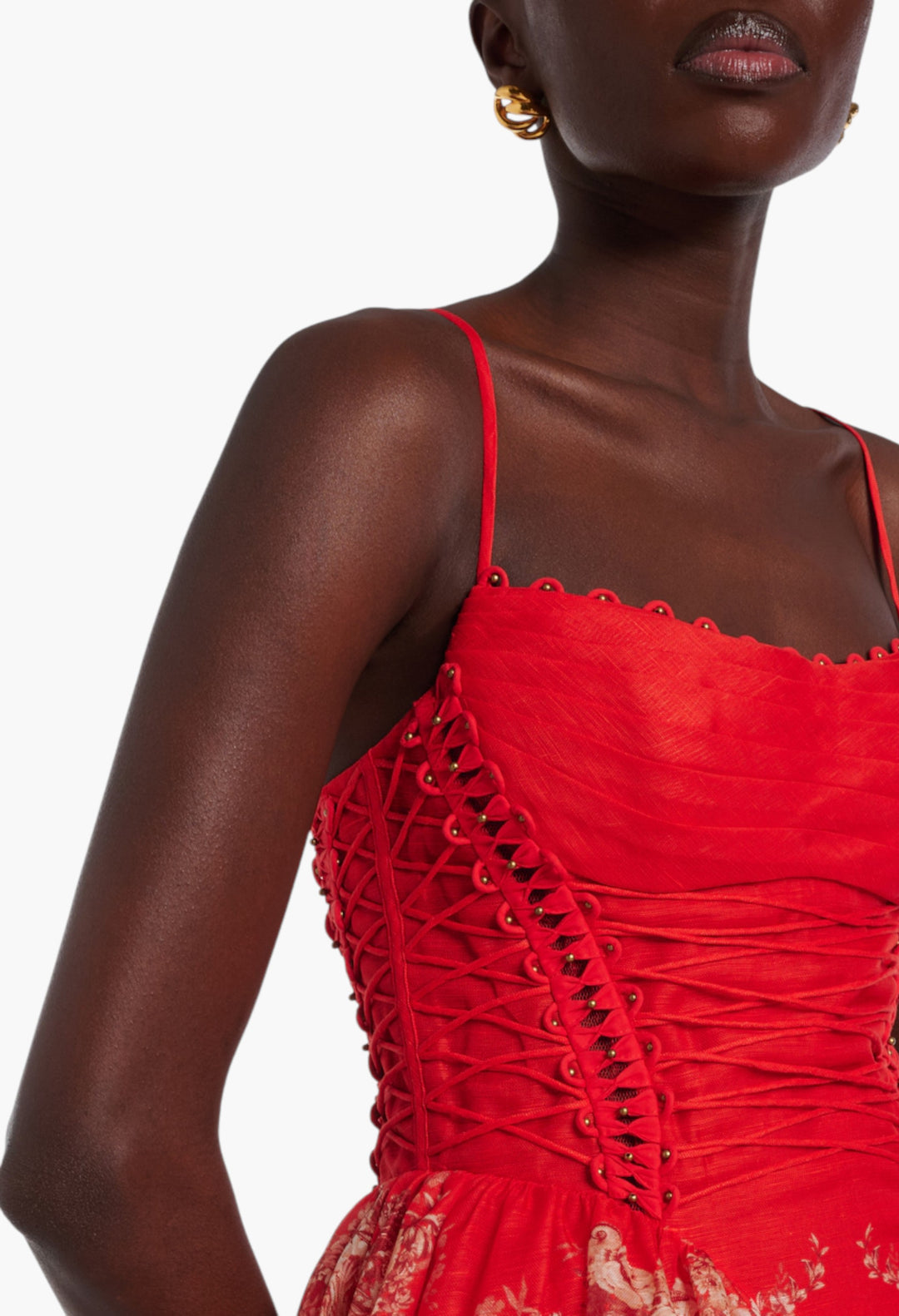 Rebellion Linen And Silk Minidress - GLAM MODA