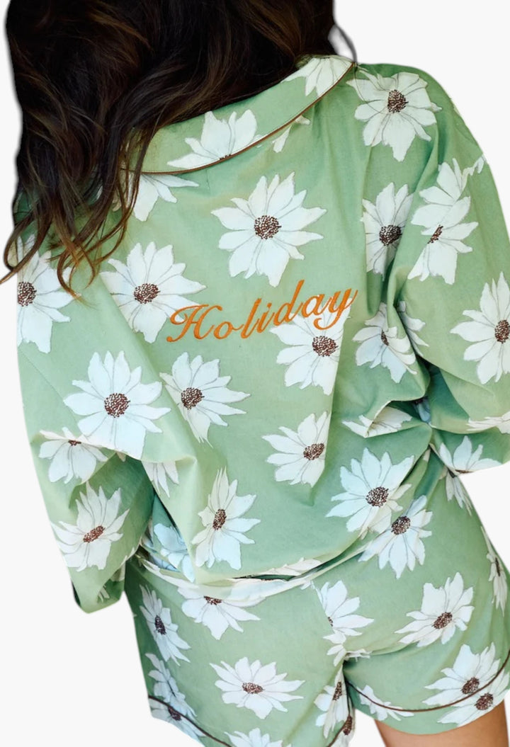 White Lotus Dreams Pyjama - GLAM MODA