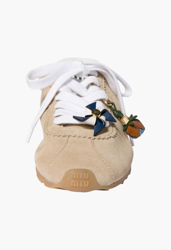 Cognac/Astral Blue - Leather Micro Trick