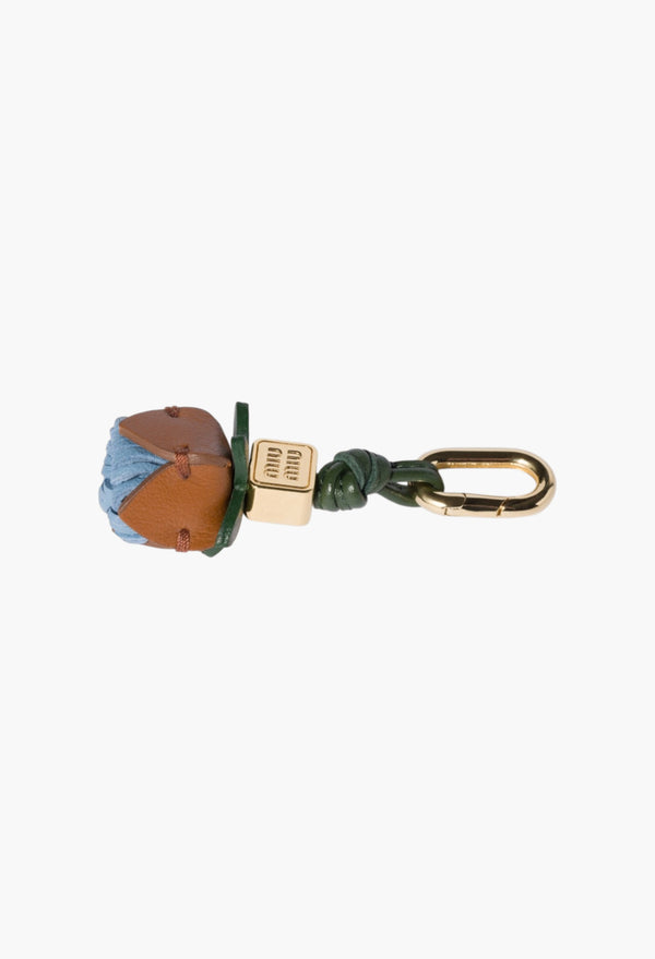 Cognac/Astral Blue - Leather Micro Trick