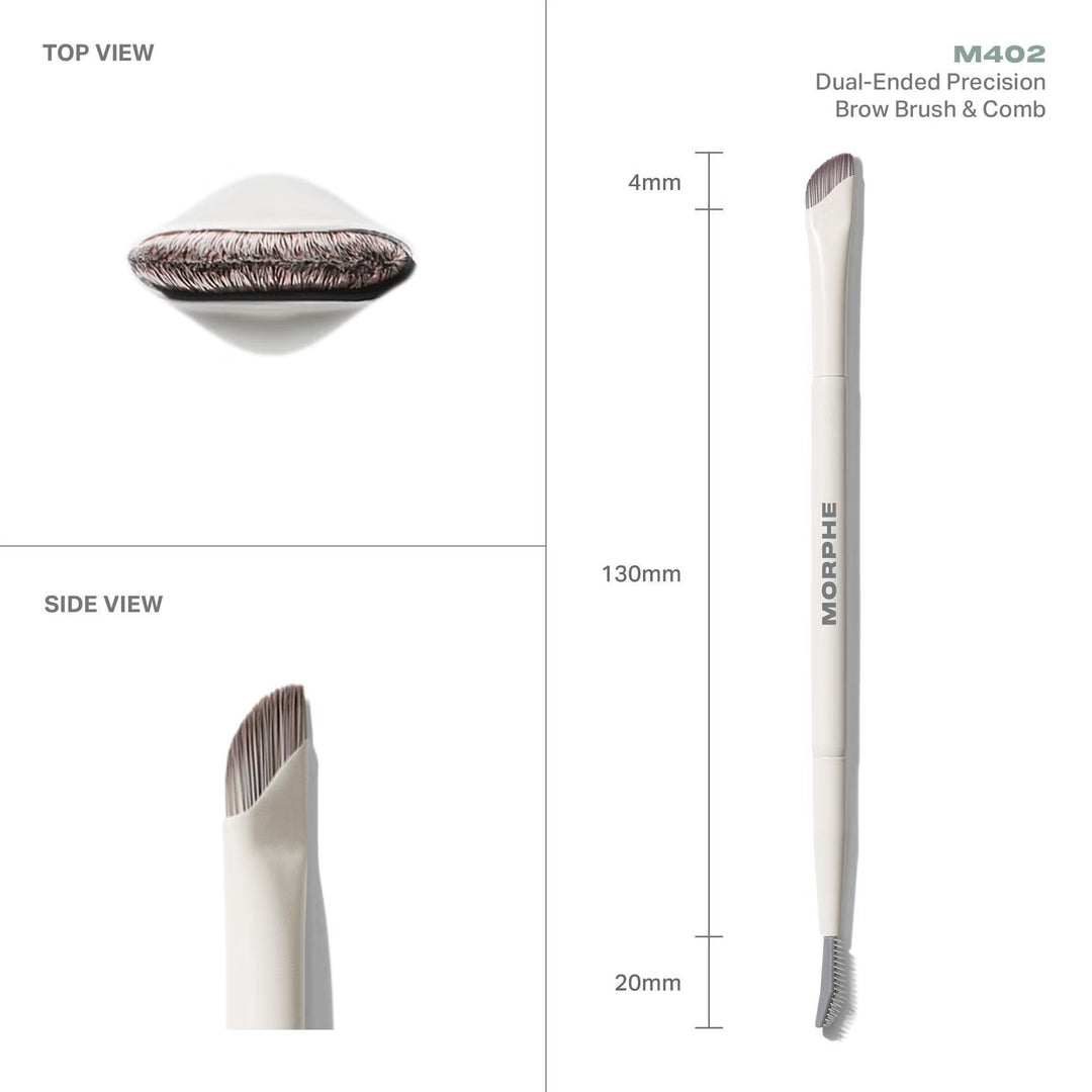 M402 Brow Brush & Comb - M402 Brush & Comb - GLAM MODA
