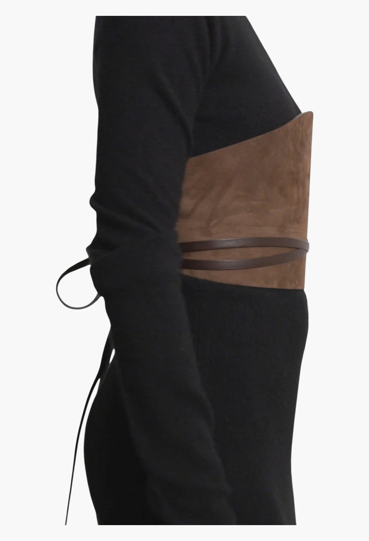 Undone Corset Suede - GLAM MODA