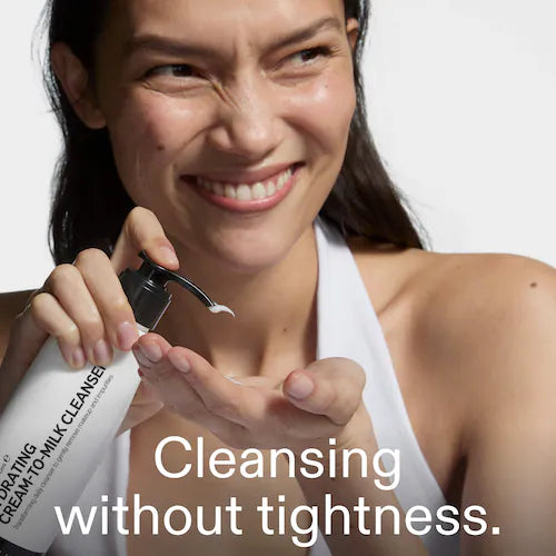 Hydrating Cream-To-Milk Cleanser with Hyaluronic Acid - GLAM MODA