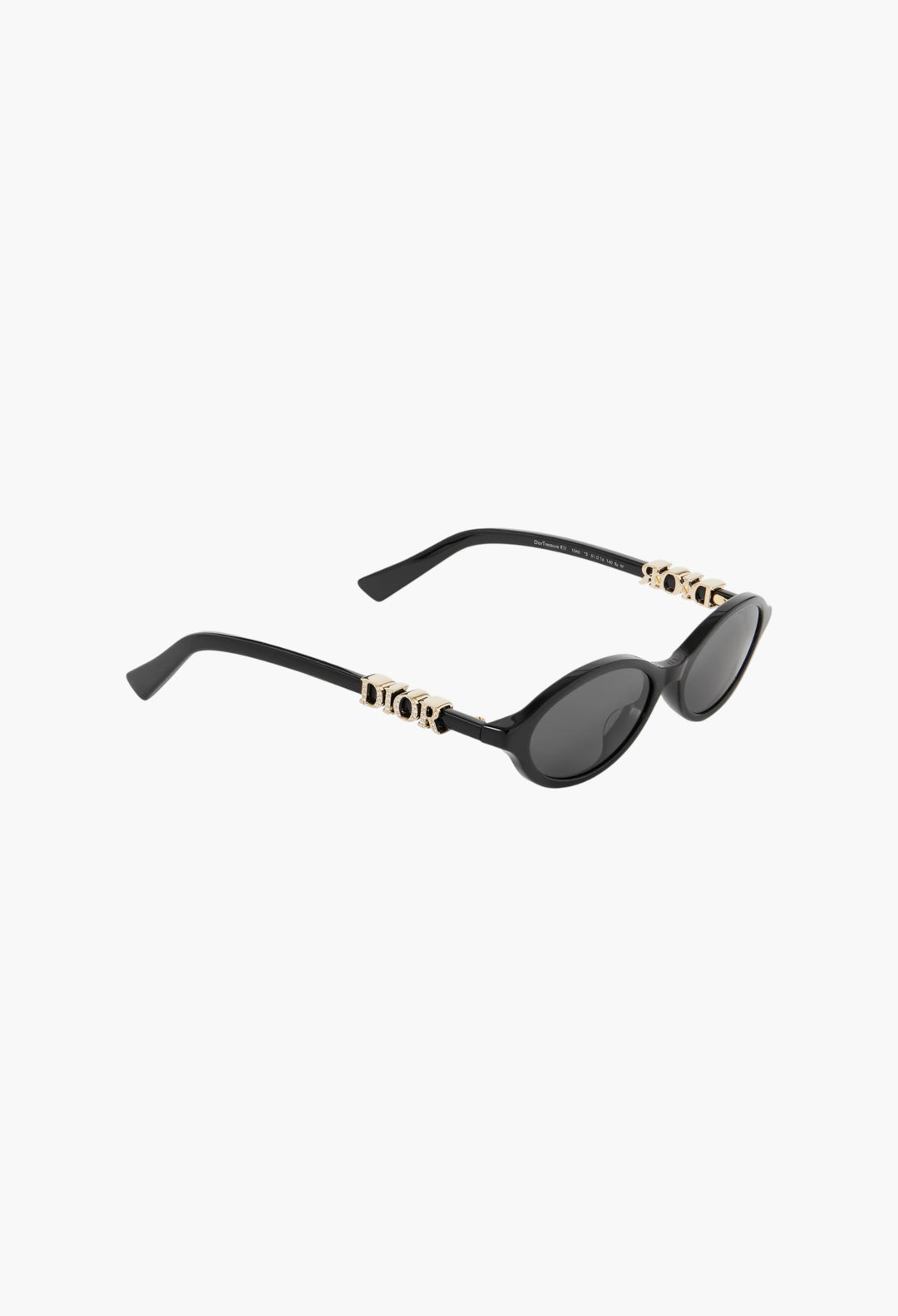 Diortreasure R1I Embellished Oval-Frame Acetate Sunglasses - GLAM MODA