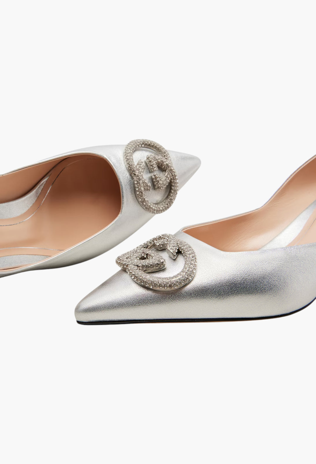 Alicia Interlocking G 55 Leather Pumps - GLAM MODA