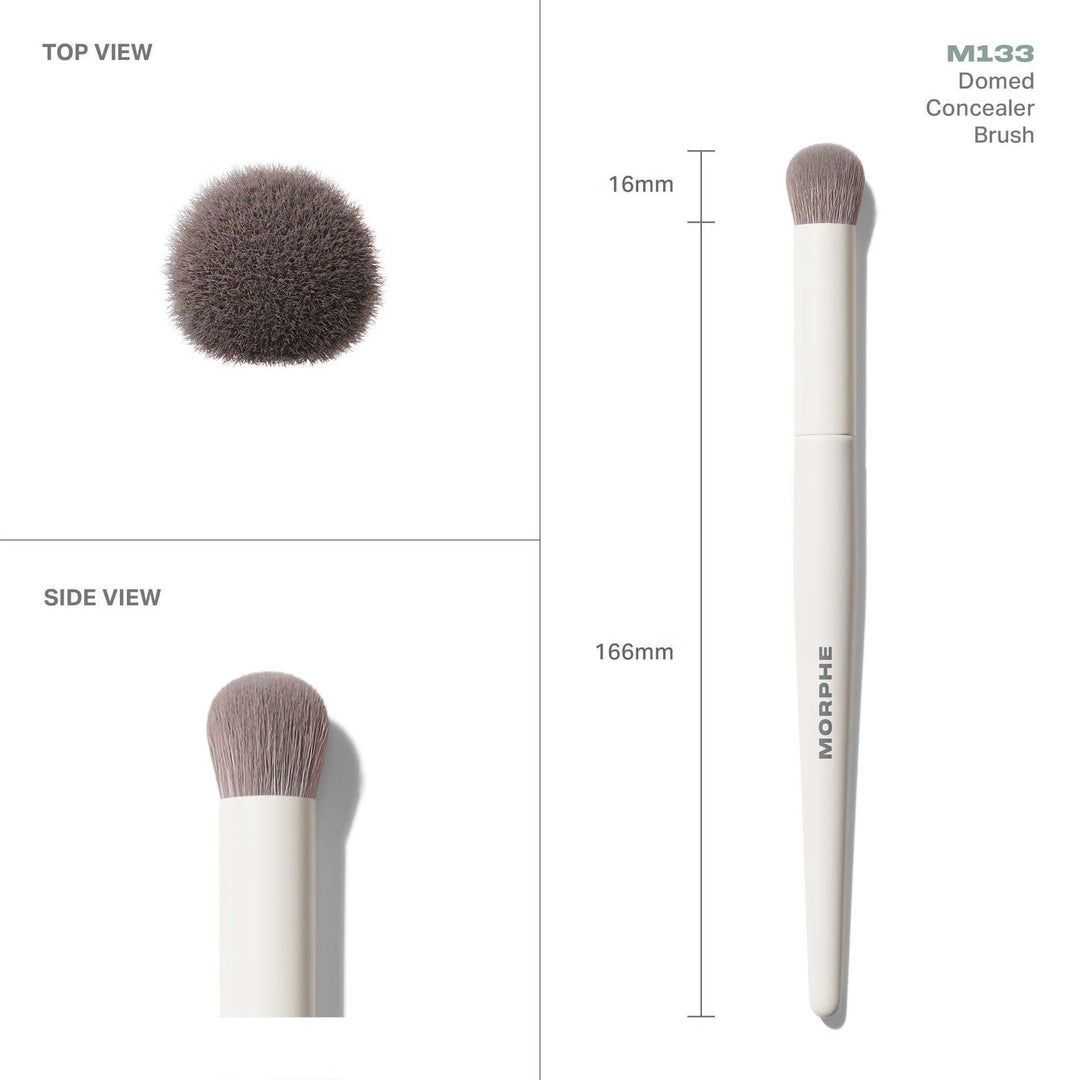 M133 Domed Concealer Brush - Makeup Brush - GLAM MODA