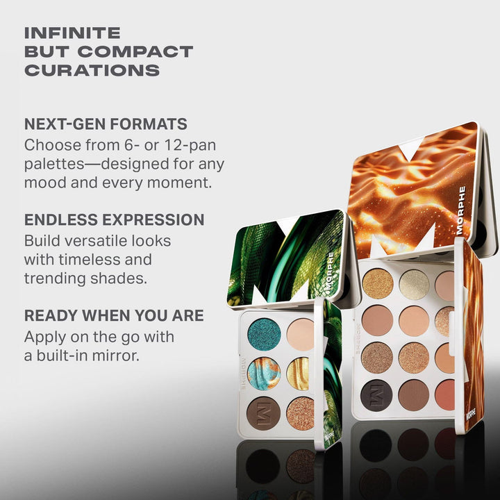 Chroma Eyeshadow Palette - Chroma+ 6-Pan Eyeshadow - GLAM MODA