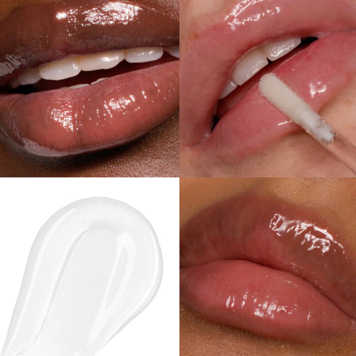 Pout Glaze High-Shine-Hyaluronic Lip Gloss - GLAM MODA