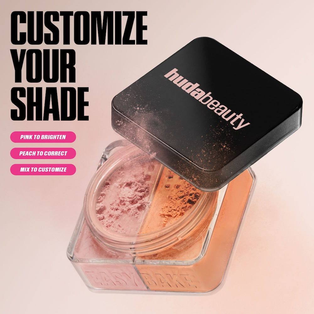 Easy Bake Loose Powder Brightening + Correcting Duo - GLAM MODA
