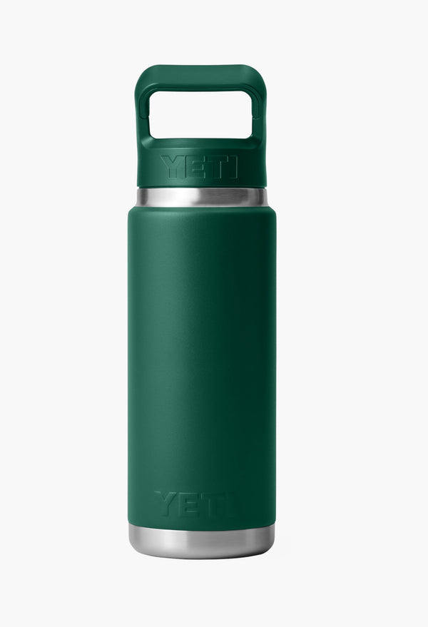 Black Forest Green - Rambler® Water Bottle With Color-Matched Straw Cap