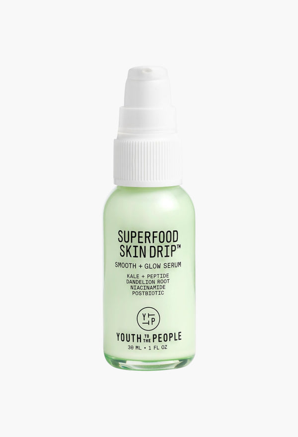 Superfood Skin Drip Smooth + Glow Barrier Serum with Peptides + Niacinamide