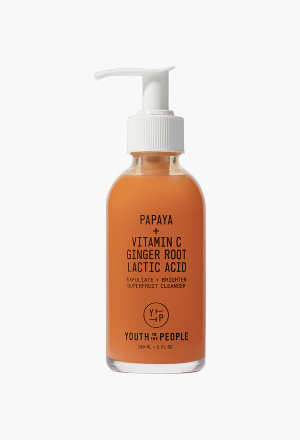 Superfruit Gentle Exfoliating Cleanser with Vitamin C + Papaya
