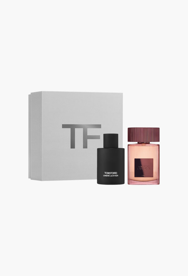 Café Rose And Ombré Leather Duo Mini Set