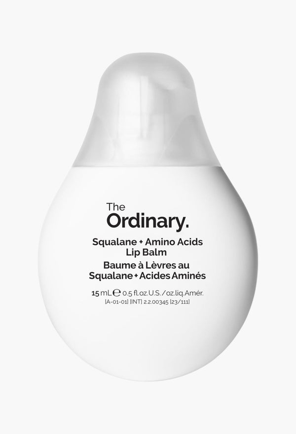 Squalane + Amino Acids Hydrating Lip Balm, for Lips, Elbows, and Cuticles