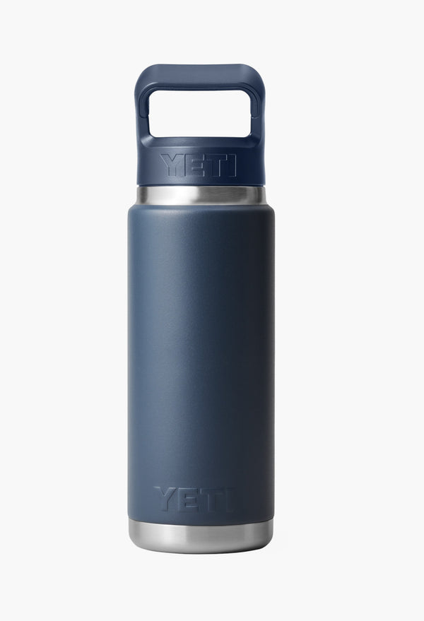 Navy - Rambler® Water Bottle With Color-Matched Straw Cap