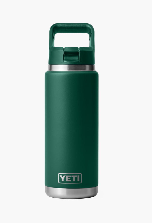 Black Forest Green - Rambler® Water Bottle With Color-Matched Straw Cap