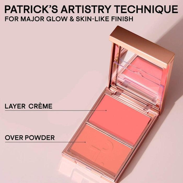 Major Headlines Double-Take Crème & Powder Blush Duo - GLAM MODA