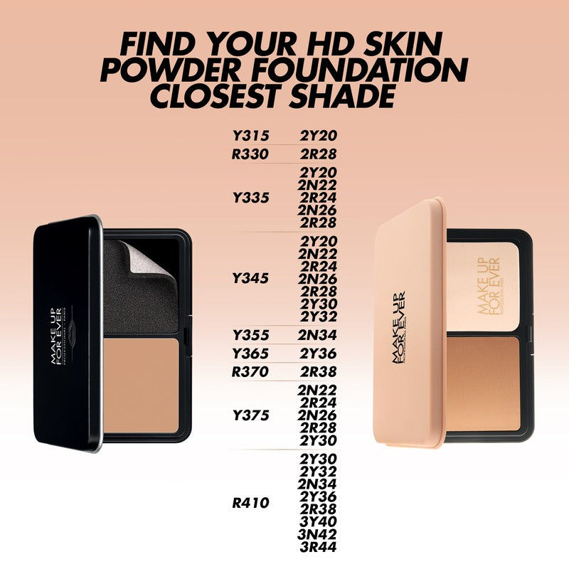 HD Skin Powder Foundation - Matte Compact - GLAM MODA