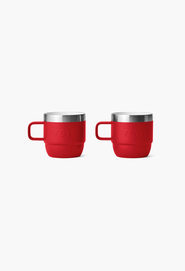 Rescue Red - Stackable Mugs With Durasip™ Ceramic Lining
