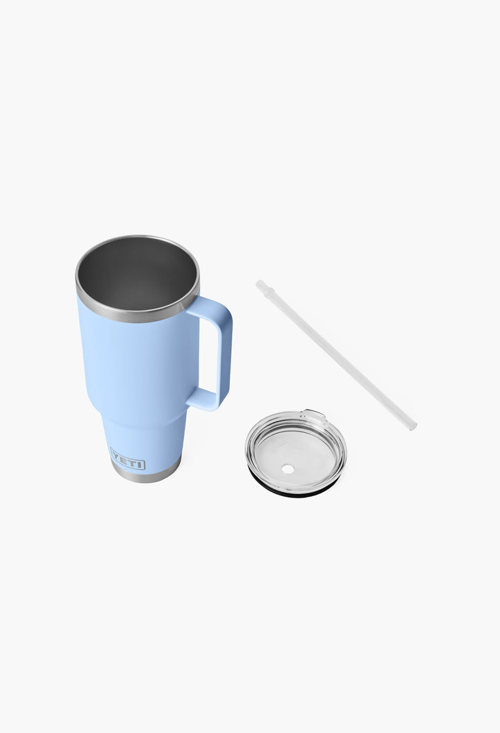Big Sky Blue - 42 Oz Straw Mug  With Straw Lid - GLAM MODA