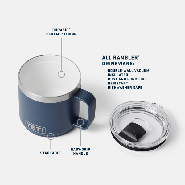 Seafoam - Stackable Mug With Durasip™ Ceramic Lining