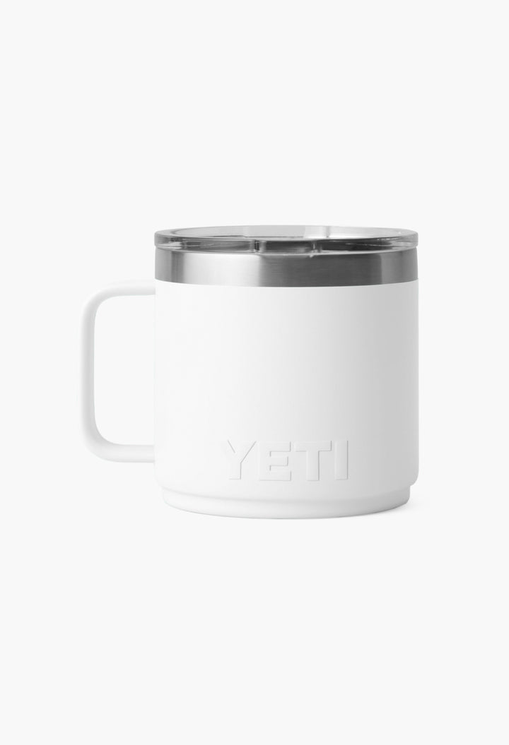 White - Stackable Mug With Durasip™ Ceramic Lining - GLAM MODA