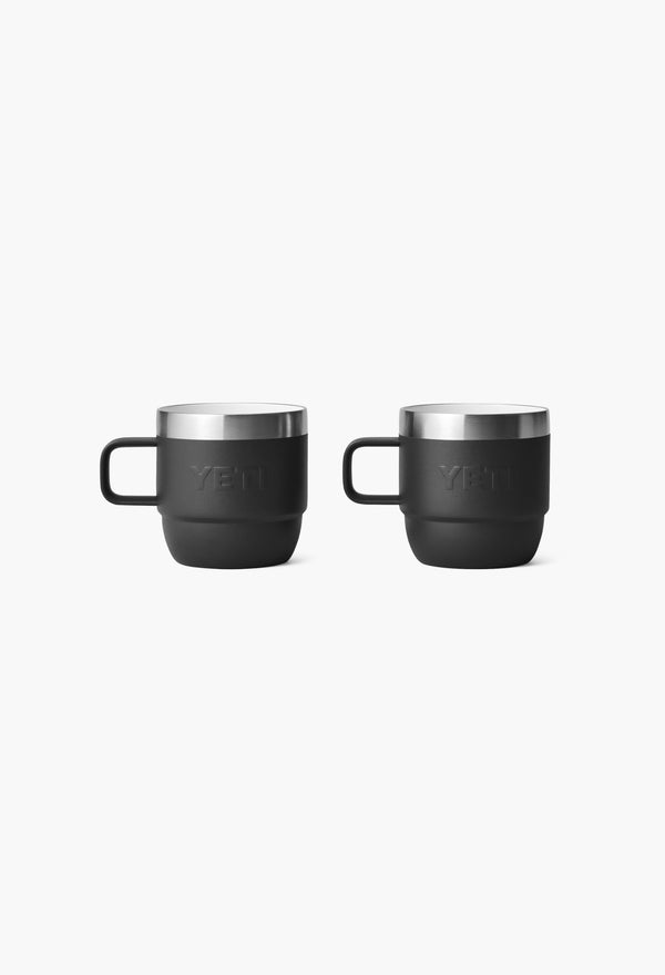 Black - Stackable Mugs With Durasip™ Ceramic Lining