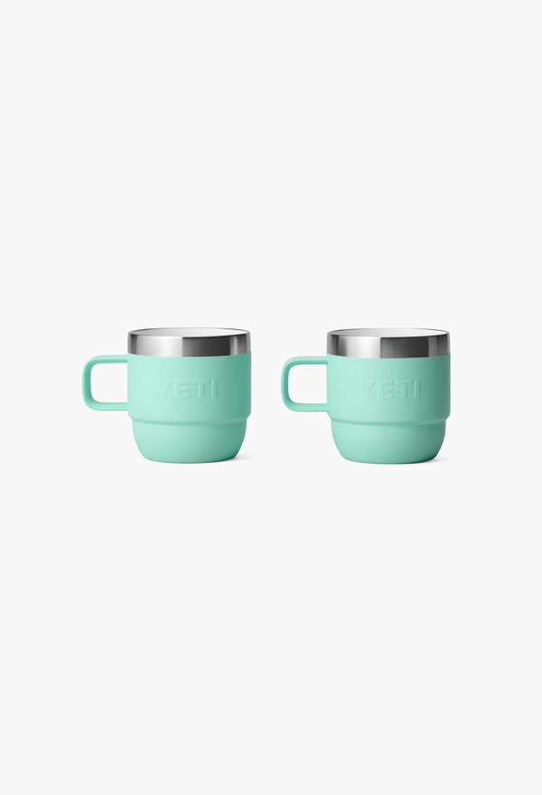 Seafoam - Stackable Mugs With Durasip™ Ceramic Lining