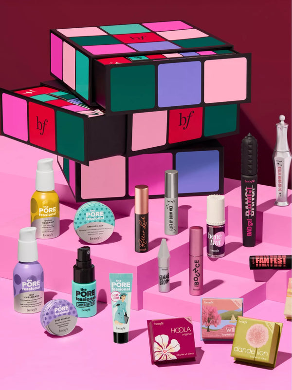 Glam Cube 24-Day Christmas Beauty Advent Calendar Worth