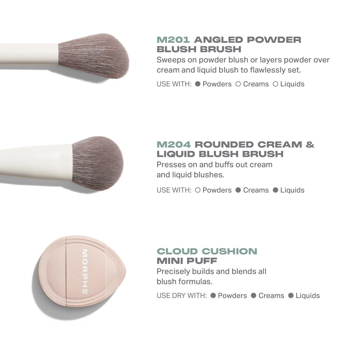 Blush Layering Tool Trio - Brushes for Seamless - GLAM MODA