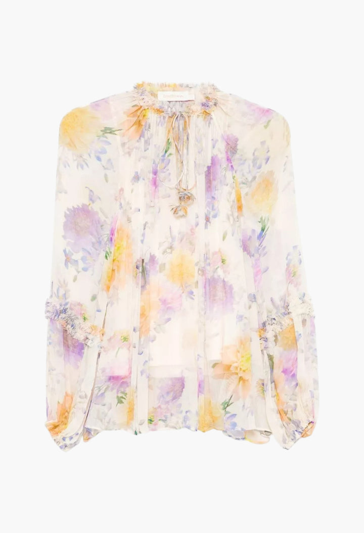 Luna Ruffled Blouse - GLAM MODA