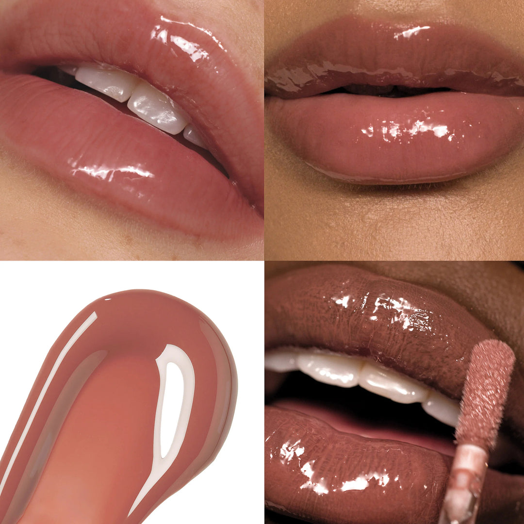 Pout Glaze High-Shine-Hyaluronic Lip Gloss - GLAM MODA