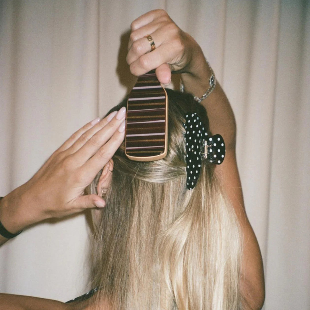 Mini Boar Bristle Brush - GLAM MODA