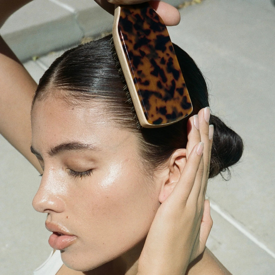Mini Boar Bristle Brush - GLAM MODA