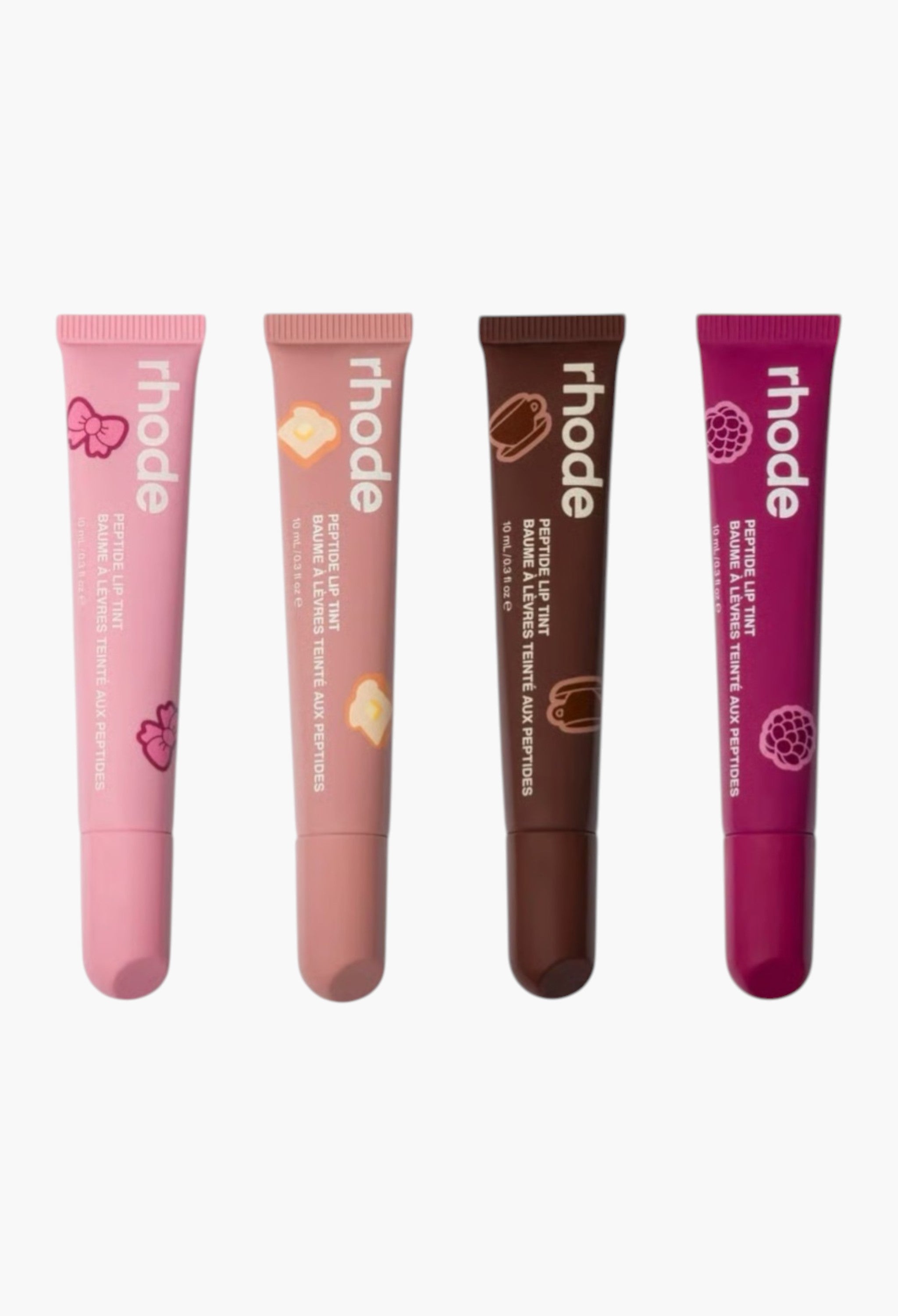 Rhode Skin Scented Peptide Lip Tints – Set of 4 – GLAM MODA