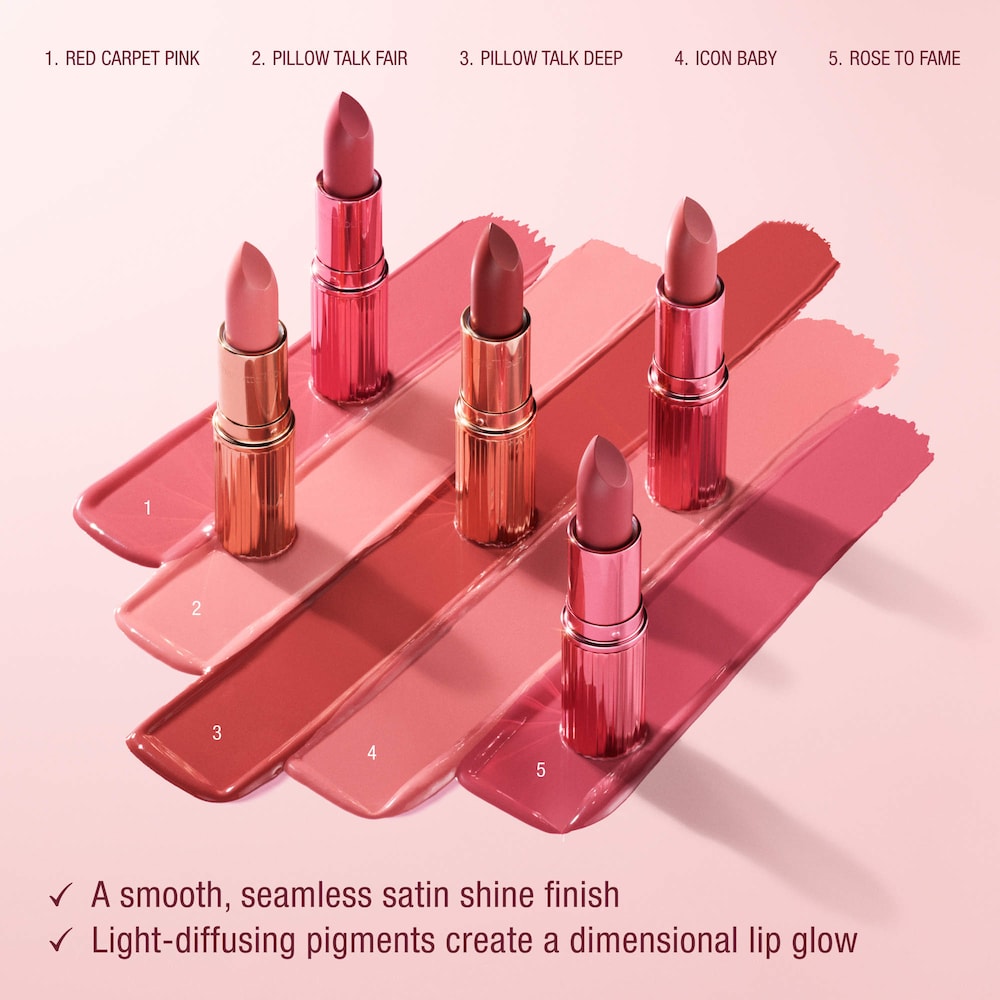 K.I.S.S.I.N.G Satin Shine Lipstick - GLAM MODA