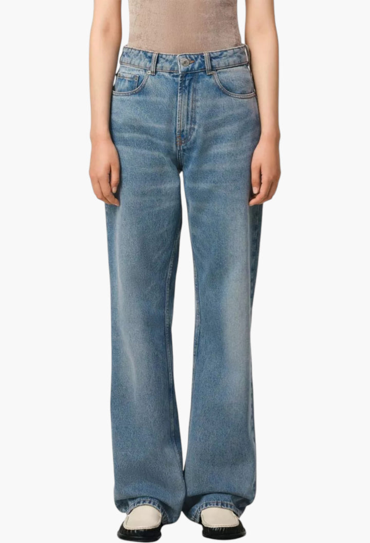Large Fit Denim Jeans - GLAM MODA