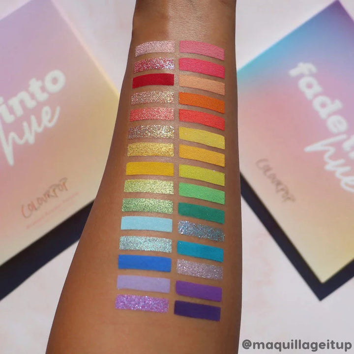 Fade Into Hue - Rainbow Powder Palette - GLAM MODA