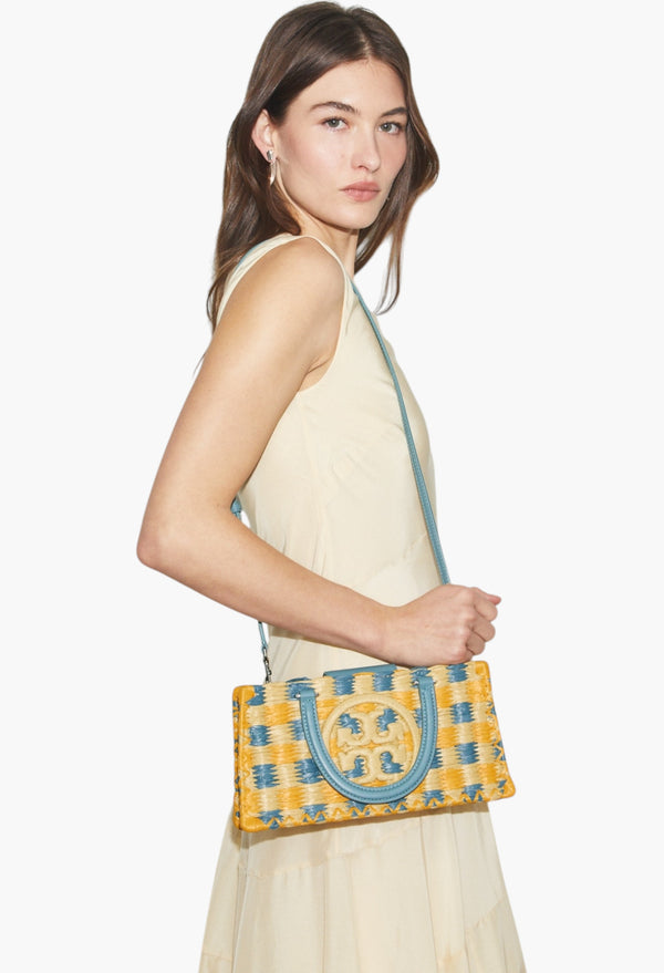 Deep Turquoise - Handcrafted Ella Hand-Crocheted East-West Tote
