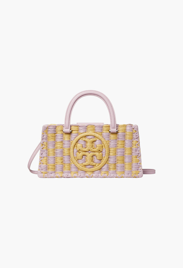 Pale Purple - Handcrafted Ella Hand-Crocheted East-West Tote