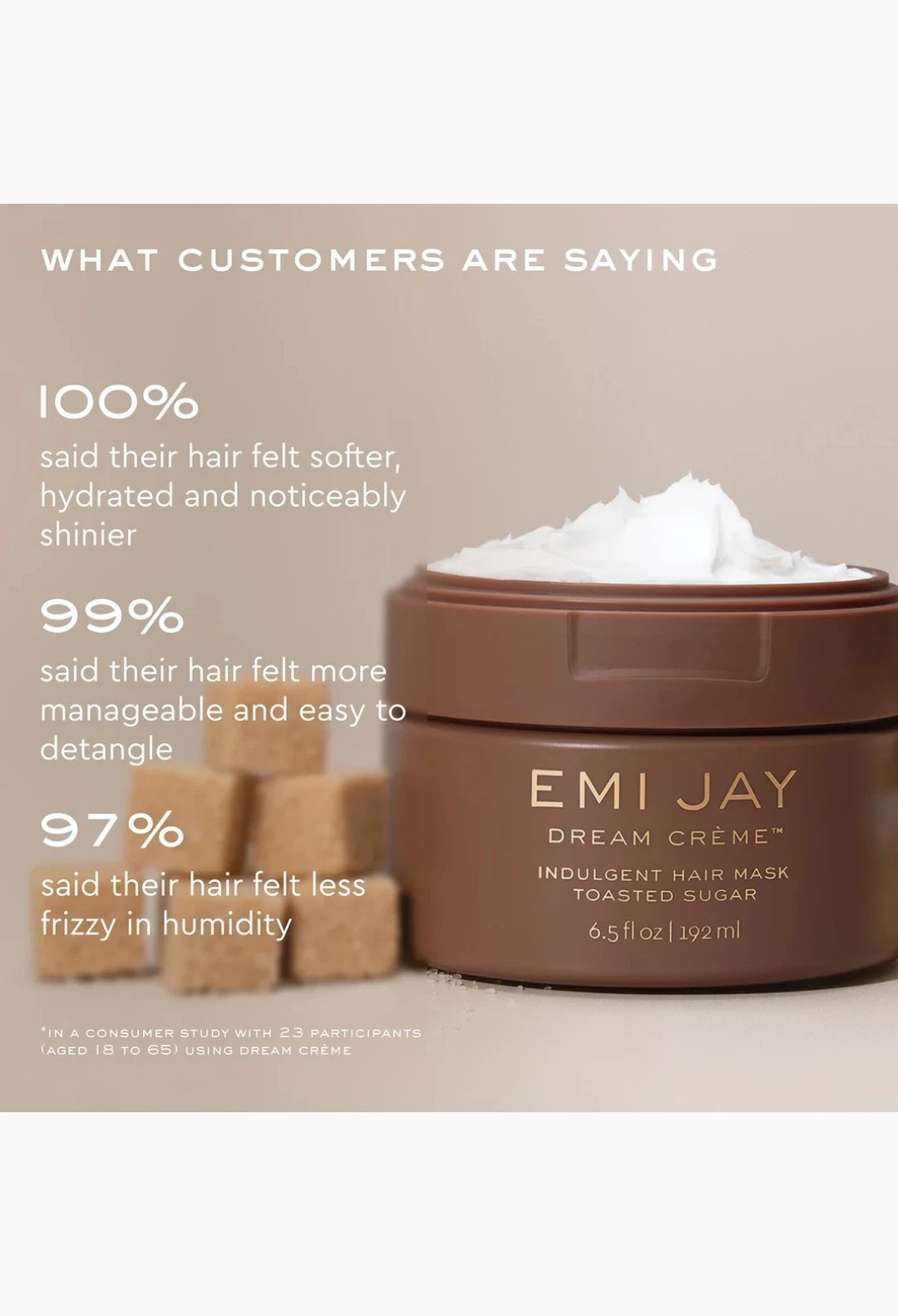 Dream Crème™ Hydrating Hair Mask in Toasted Sugar™