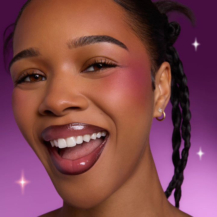 Blush + UGL Set - Super Shock Blush + Ultra Glossy Lip Set - GLAM MODA