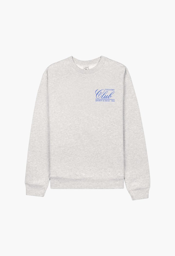 Logo-Print Crew-Neck Sweatshirt - GLAM MODA