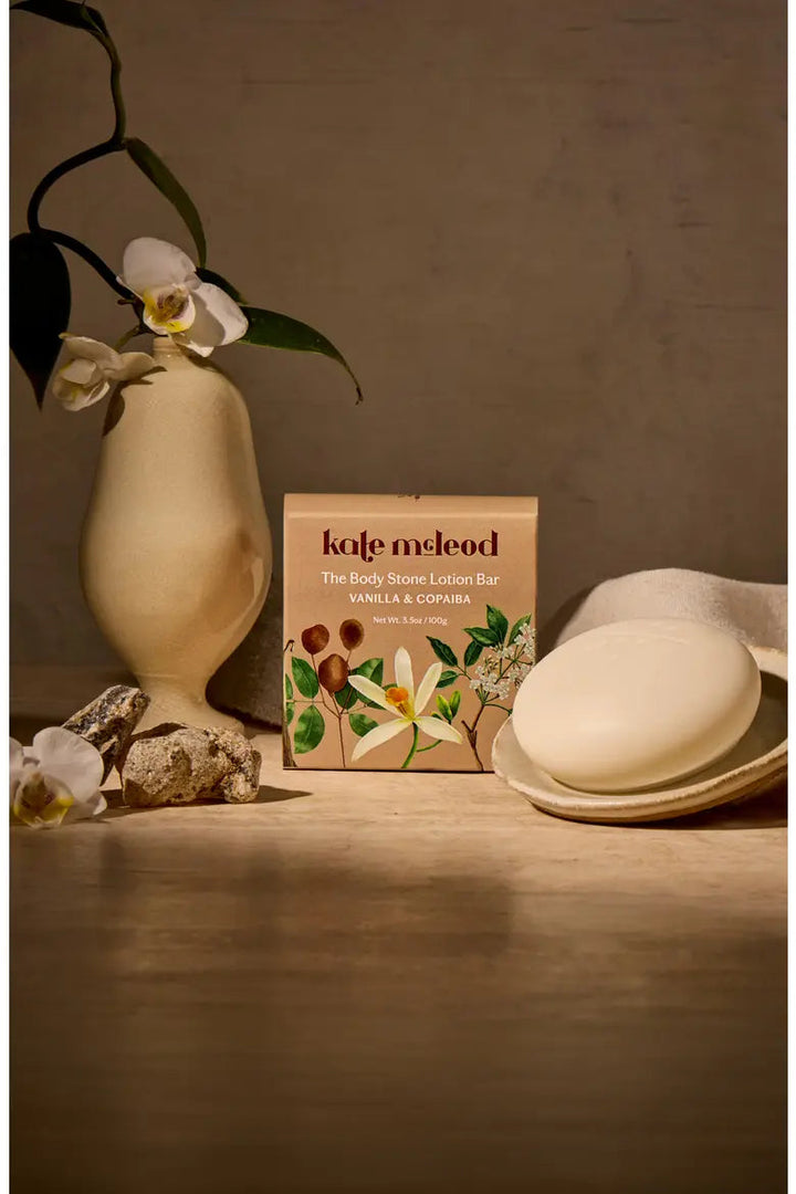 Vanilla & Copaiba Body Stone Lotion Bar