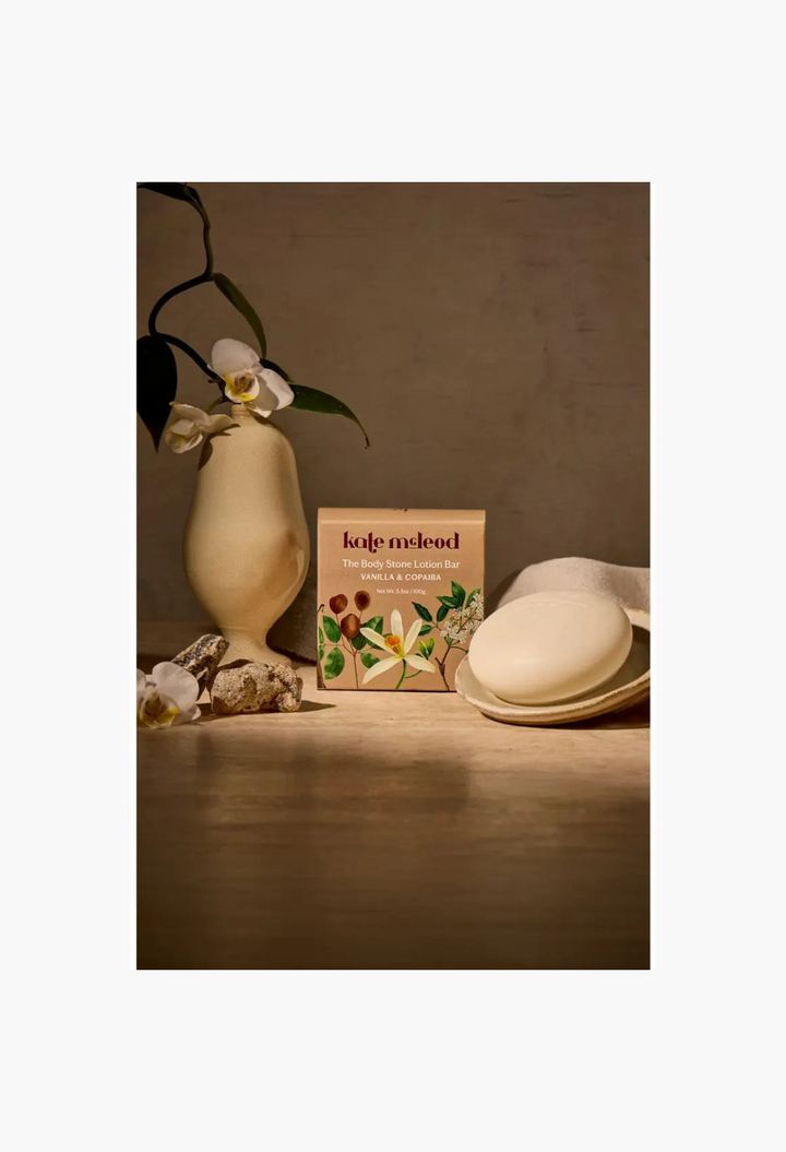 Vanilla & Copaiba Body Stone Lotion Bar