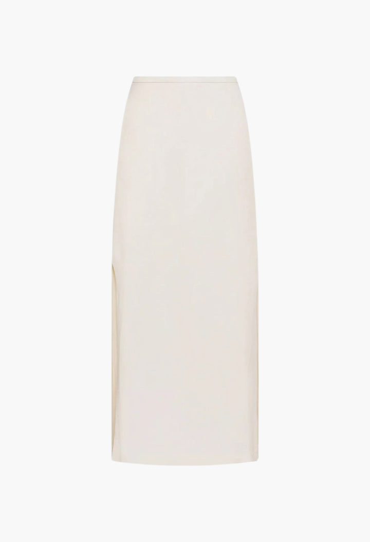 Long Skirt With Slit - GLAM MODA