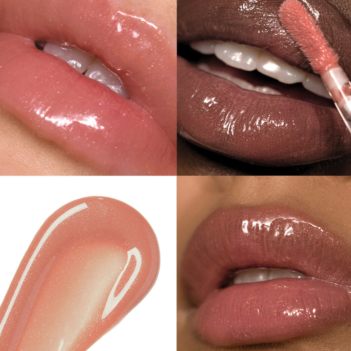 Pout Glaze High-Shine-Hyaluronic Lip Gloss - GLAM MODA