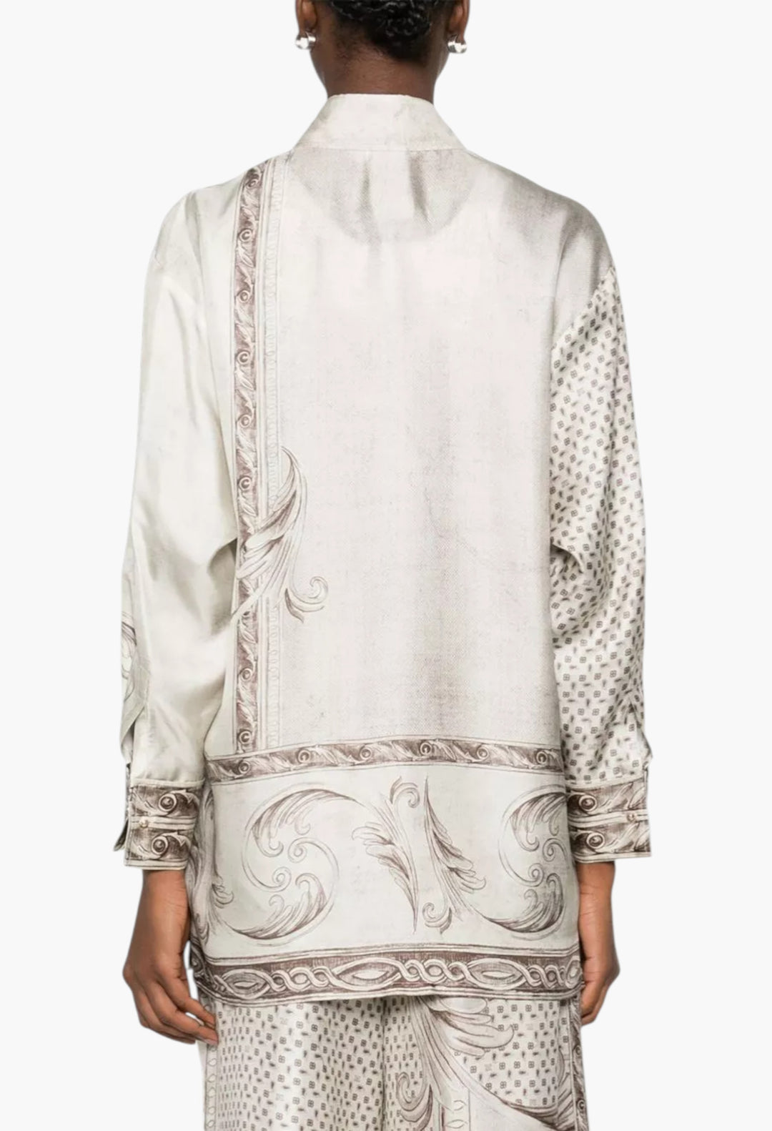 Silk Blouson Jacket - GLAM MODA