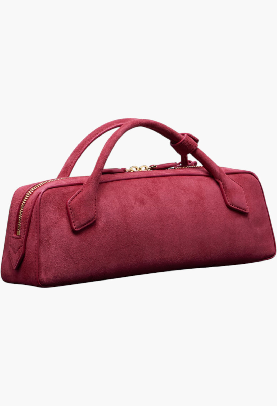 Le Teckel Suede Clutch - GLAM MODA