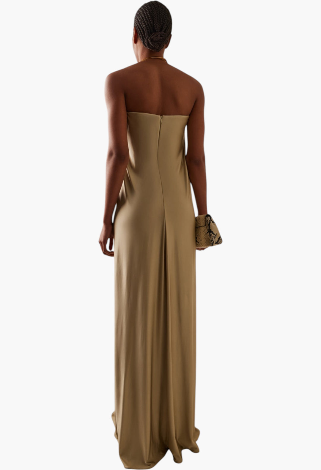 Olivienne Strapless Jersey Maxi Dress - GLAM MODA